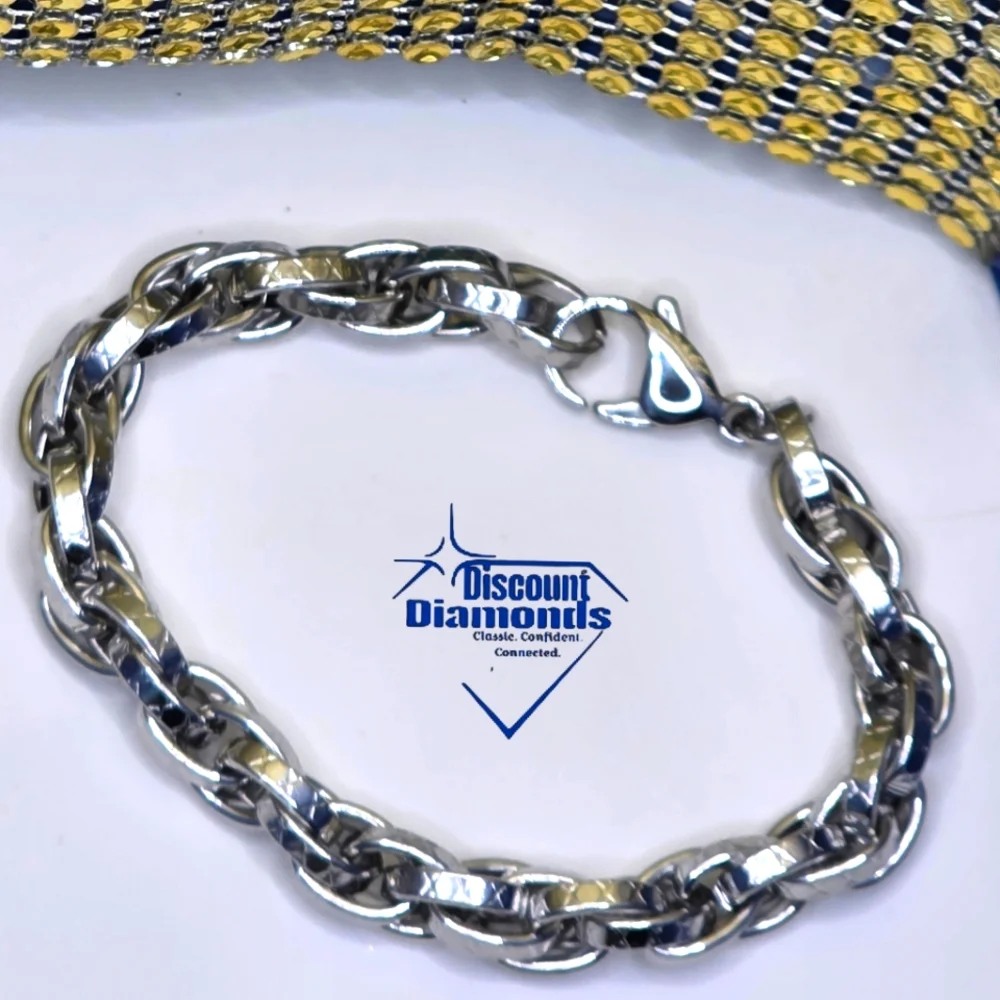 Men's Sleek Stainless Steel Bracelet